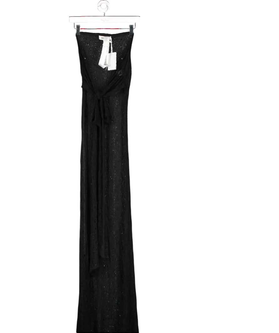 BBXBrand Black Kayya Lace Catsuit With Maxi Skirt- Panther UK S