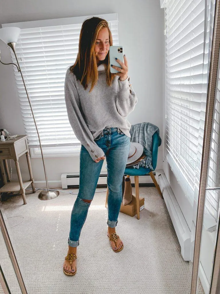 Got The Love Sweater  (Gray)