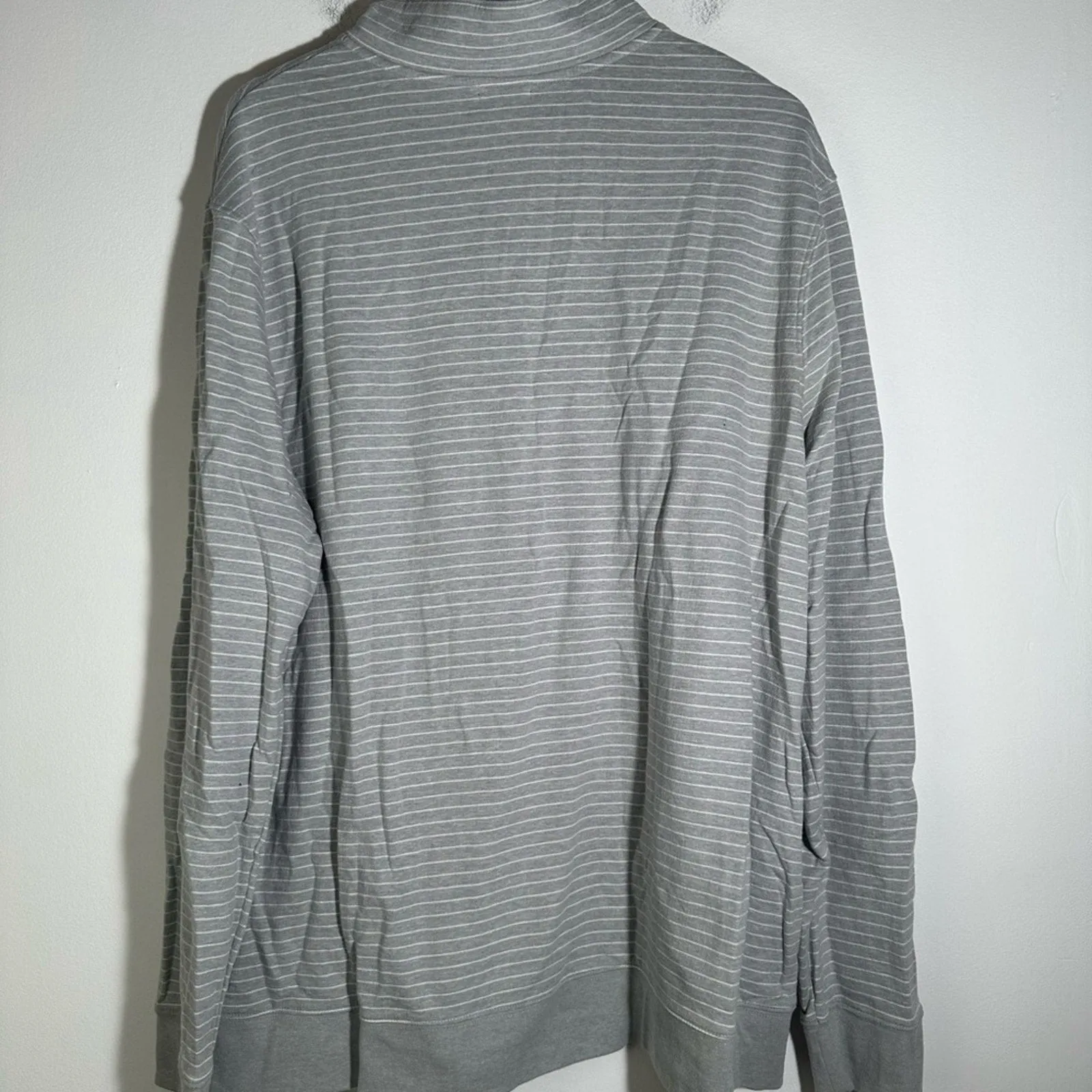 Merona Gray Zip Up Sweater with Stand-Up Collar
