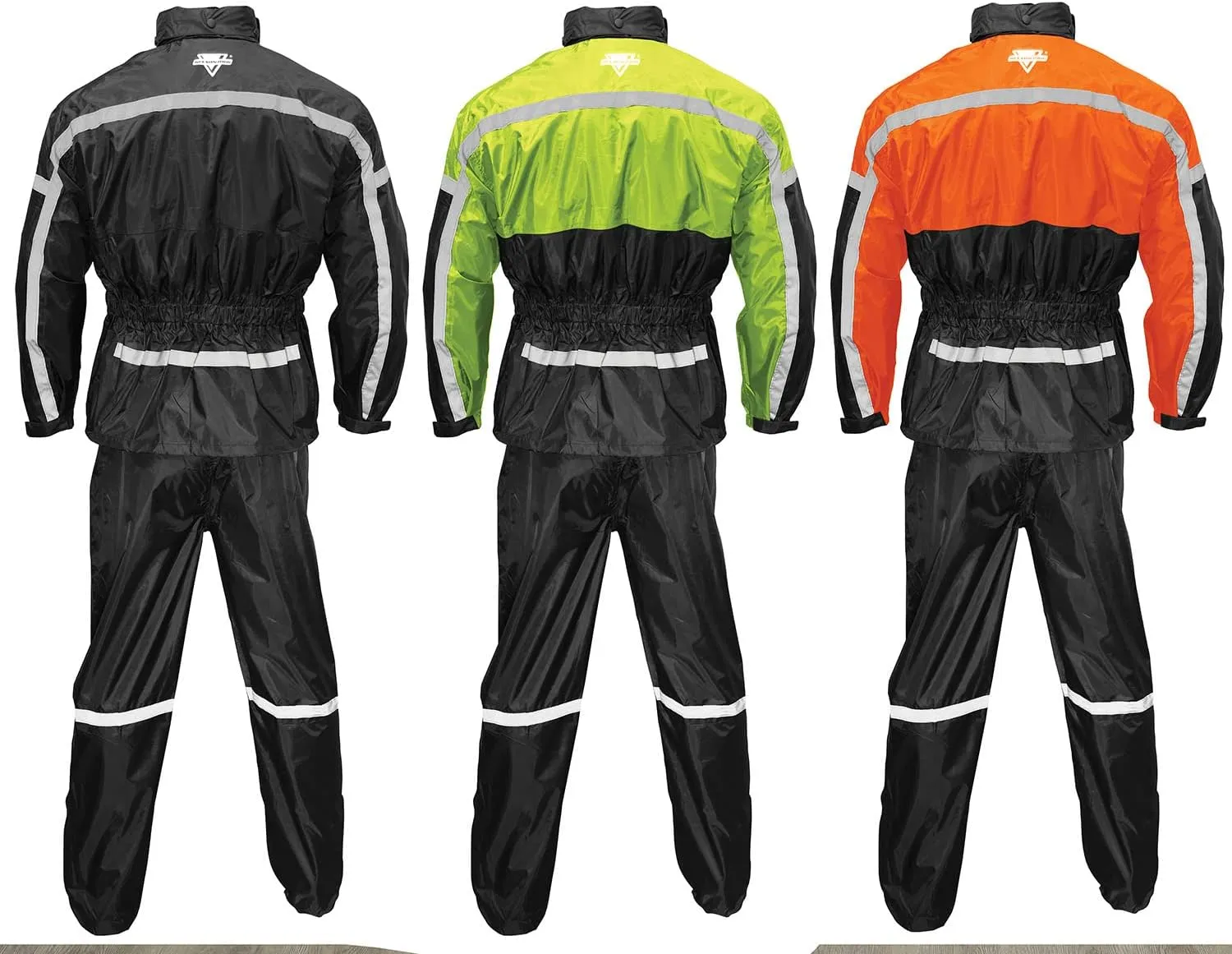 Nelson-Rigg unisex adult Motorcross-motorcycles Nelson Rigg SR 6000 ORG 04 XL Stormrider Motorcycle Rain Suit 2 Piece Orange Black XL , Orange/Black, X-Large US