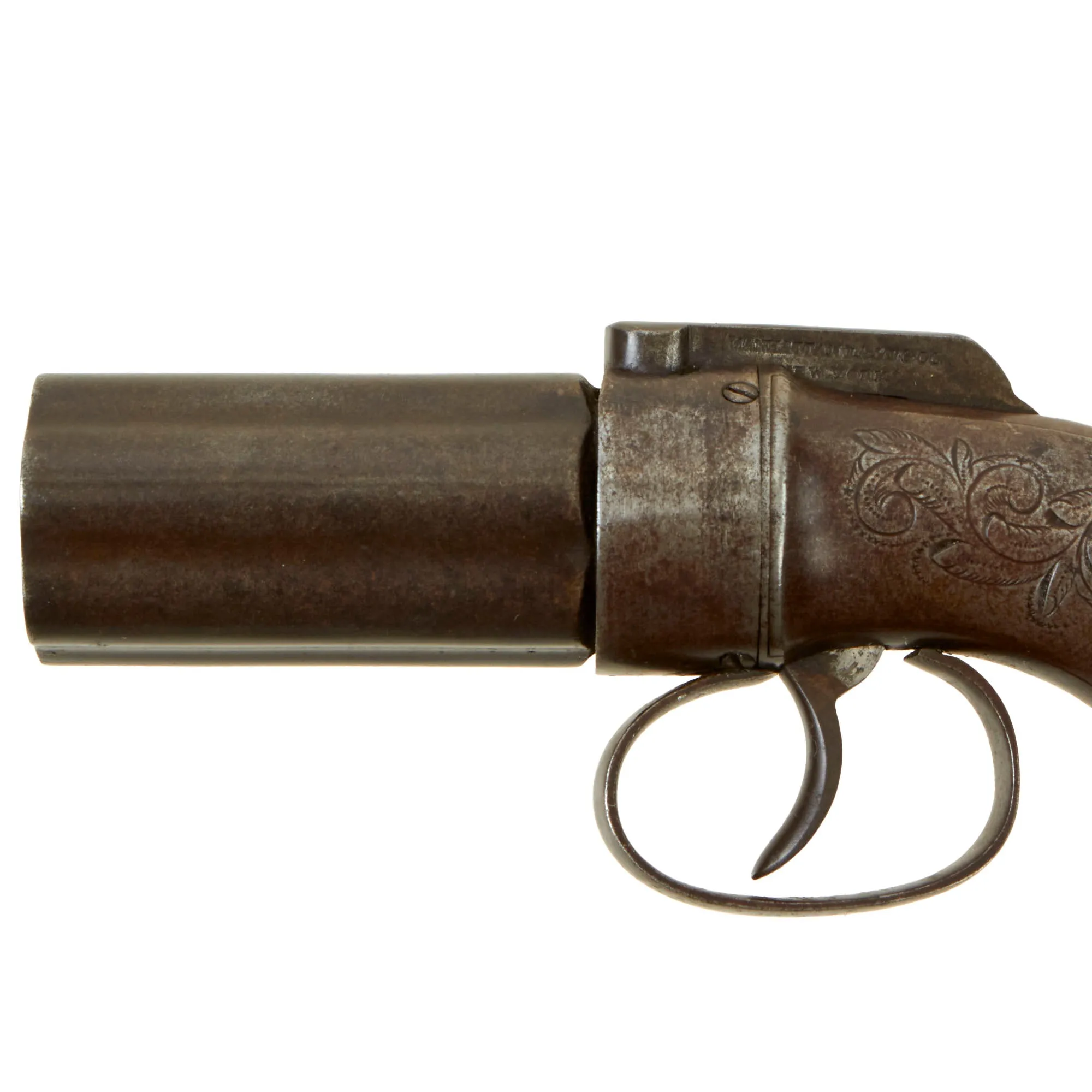 Original U.S. Manhattan Firearms Co. .28cal Percussion Pepperbox Revolver Circa 1857 - Matching Serial 278