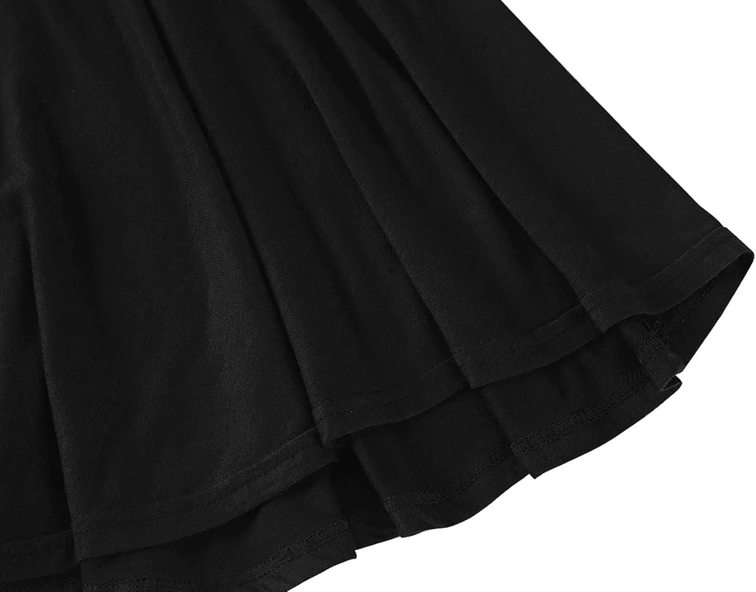 Urban CoCo Women's Mini Skater Flared Skirt Printed and Solid Tennis Skirt
